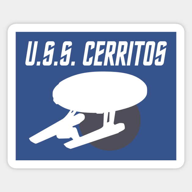 U.S.S. Cerritos Sticker by krls